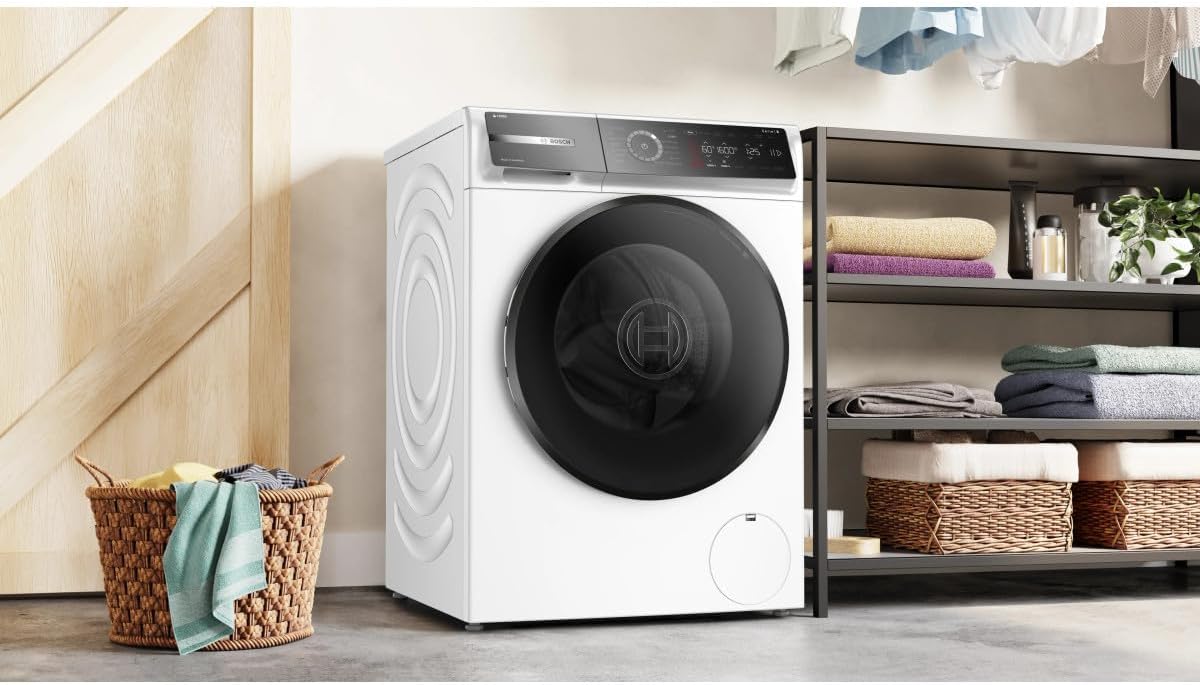 Bosch - Série 8 - lave-linge 10 kg, 1600 trs/min, blanc - WGB256A2FR