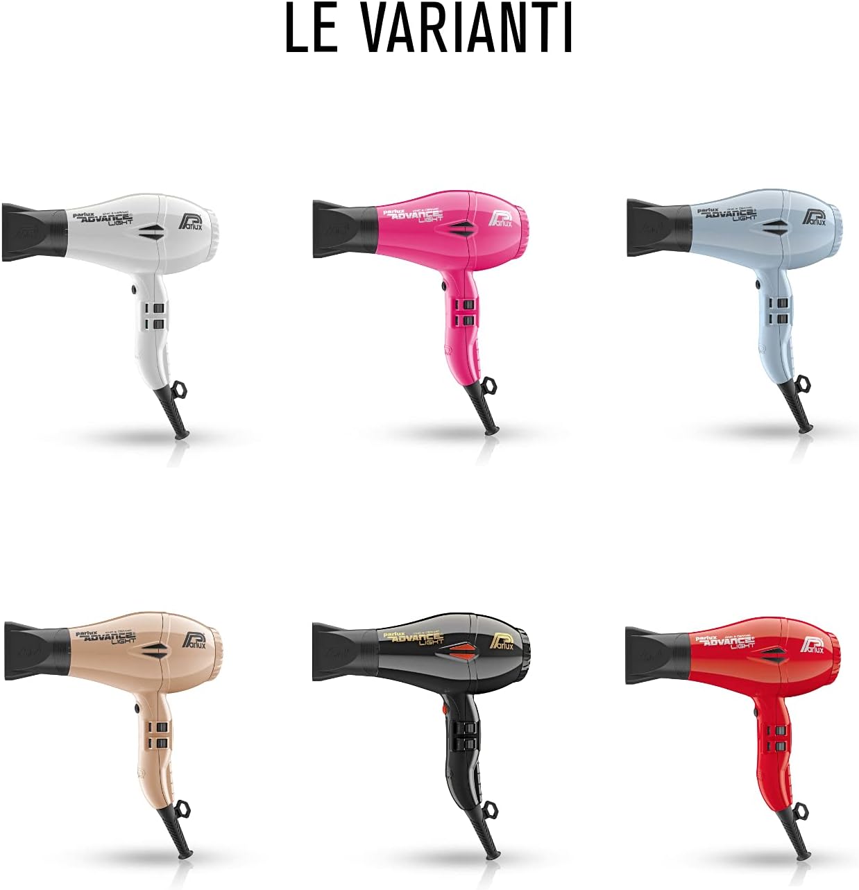 Parlux - Advance Light série - sèche-cheveux ionique et céramique, Ice