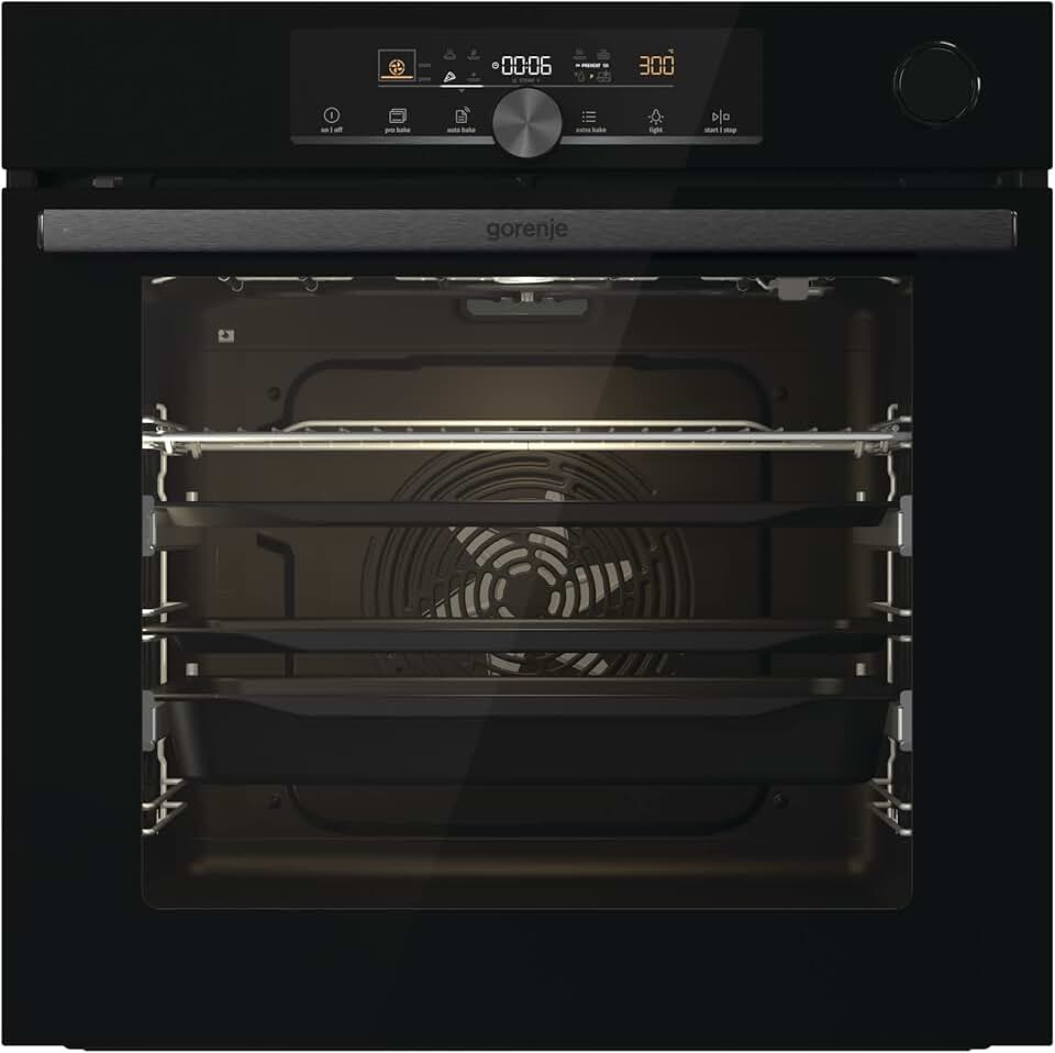 Gorenje - Four OptiBake 77L, pyrolyse, SteamAssist, tactile, BPSA6747
