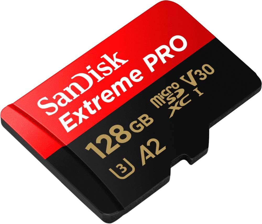 SanDisk - Extreme PRO microSDXC 128Go - 200Mo/s, A2, UHS-I, V30