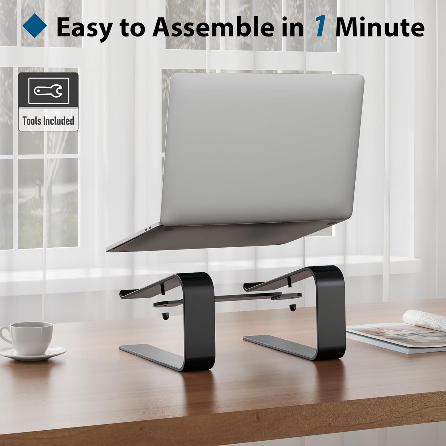 BONTEC - Support PC portable ergonomique 10-17,3