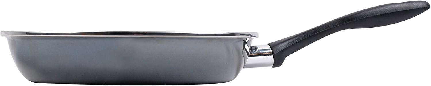 Megafesa - Glass Série - Poêle 26 cm - lot de 2 noir cristal