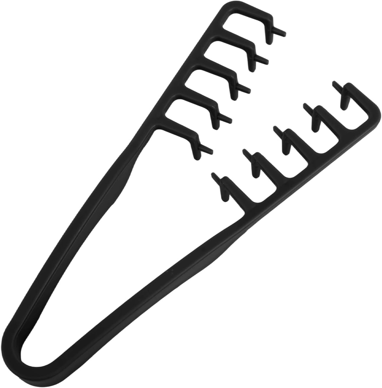 Peigne - dents larges ABS, poignée texturée 18x10cm, volumineux