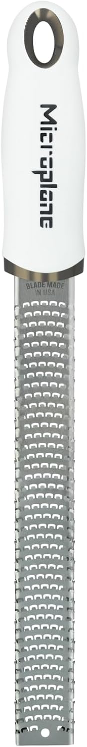 Microplane - râpe à zesteur série fine - 32 cm - acier inox, lame fine, blanc