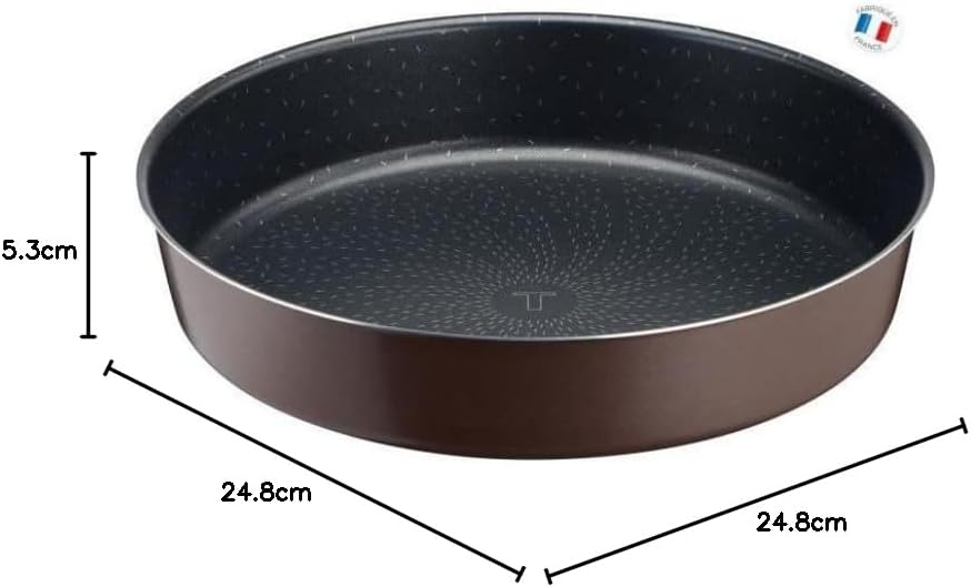 Tefal - Success moule à manqué 24 cm - aluminium recyclé, antiadhésif, fabriqué France - J1609602