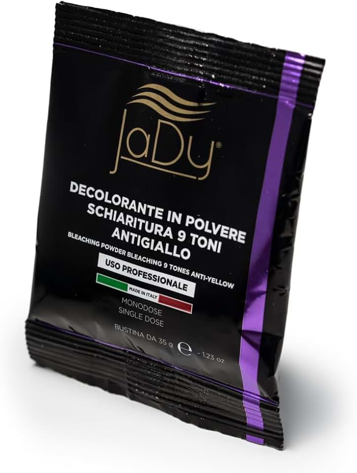 JaDy - Poudre Décolorante Blu 35g - éclaircit 9 tons, huile de germe de blé