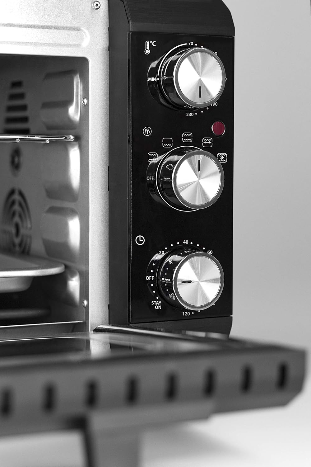 CASO - Four TO 20 - compact - 5 fonctions, 70-230°C, tournebroche