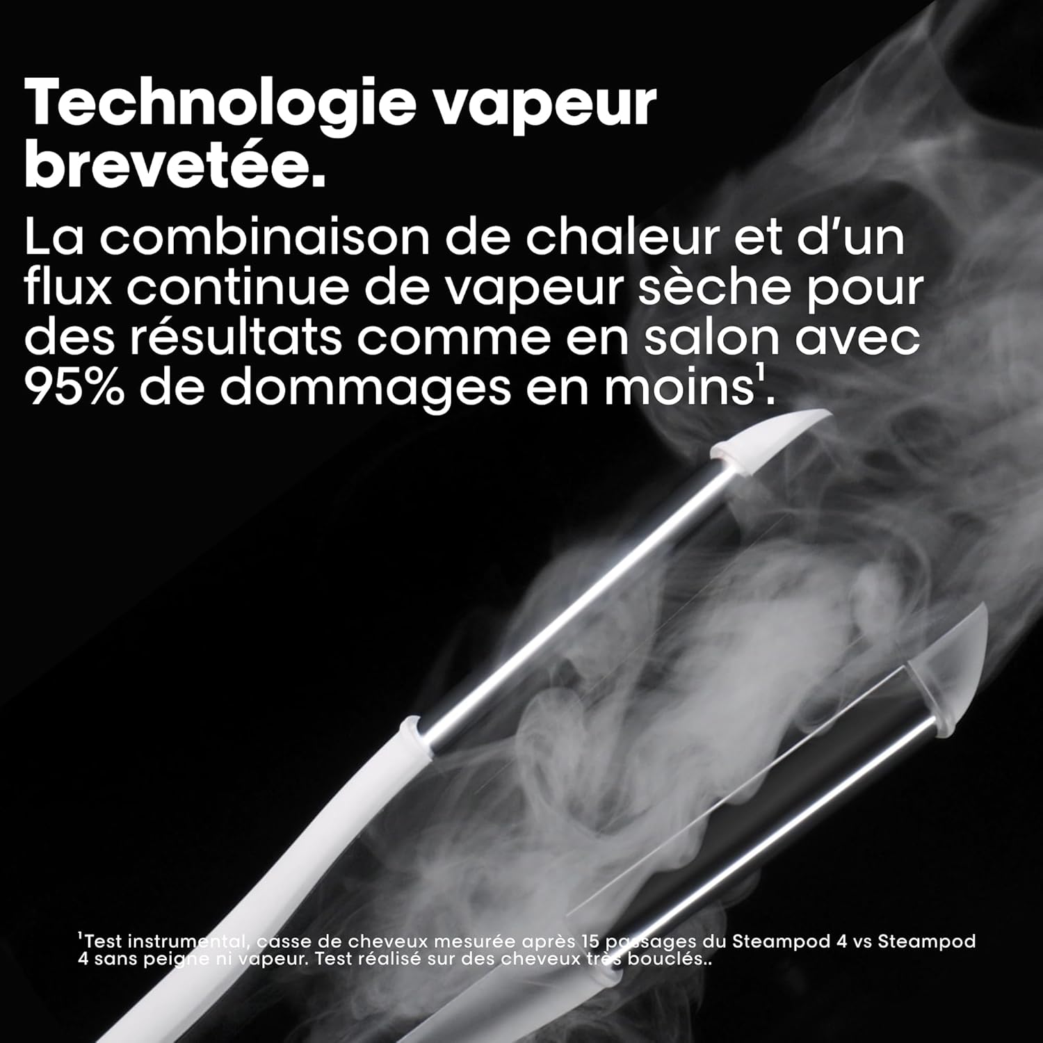 L'Oréal Professionnel - SteamPod 4 - technologie vapeur - coiffage rapide, tous types de cheveux