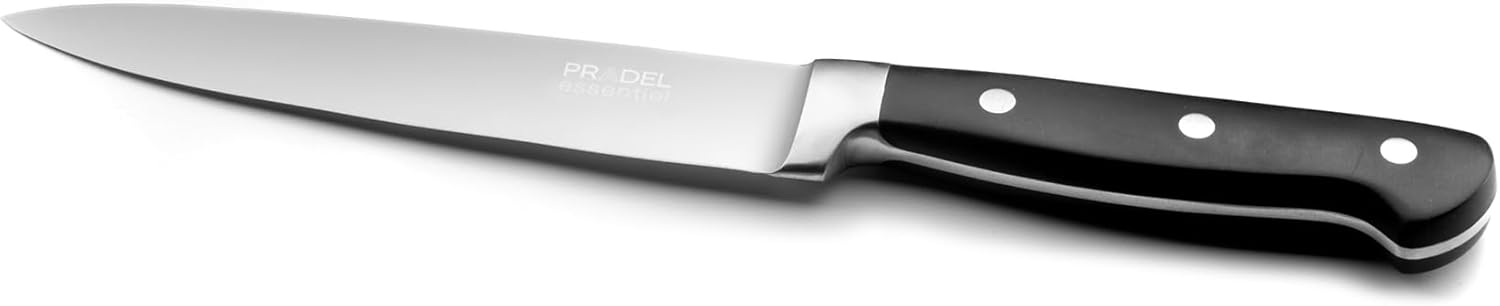 Blason - couteau steak - lame 12,5 cm inox, finition satinée, noir