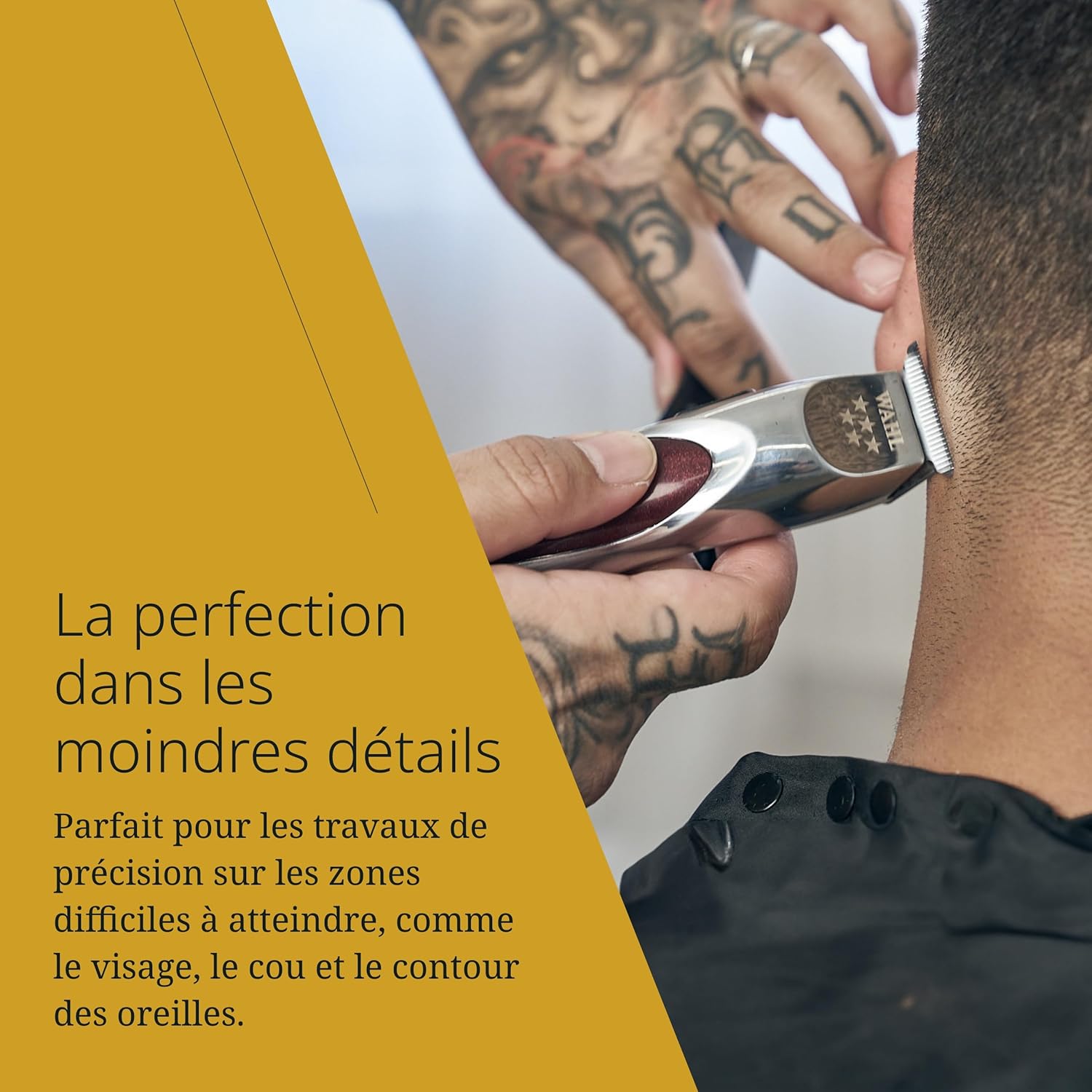 Wahl - A-LIGN - tondeuse visage/barbe, zones précises, compacte