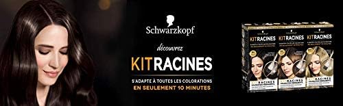 Schwarzkopf - Kit Racines R6 - coloration châtain, huile nourrissante, retouche rapide