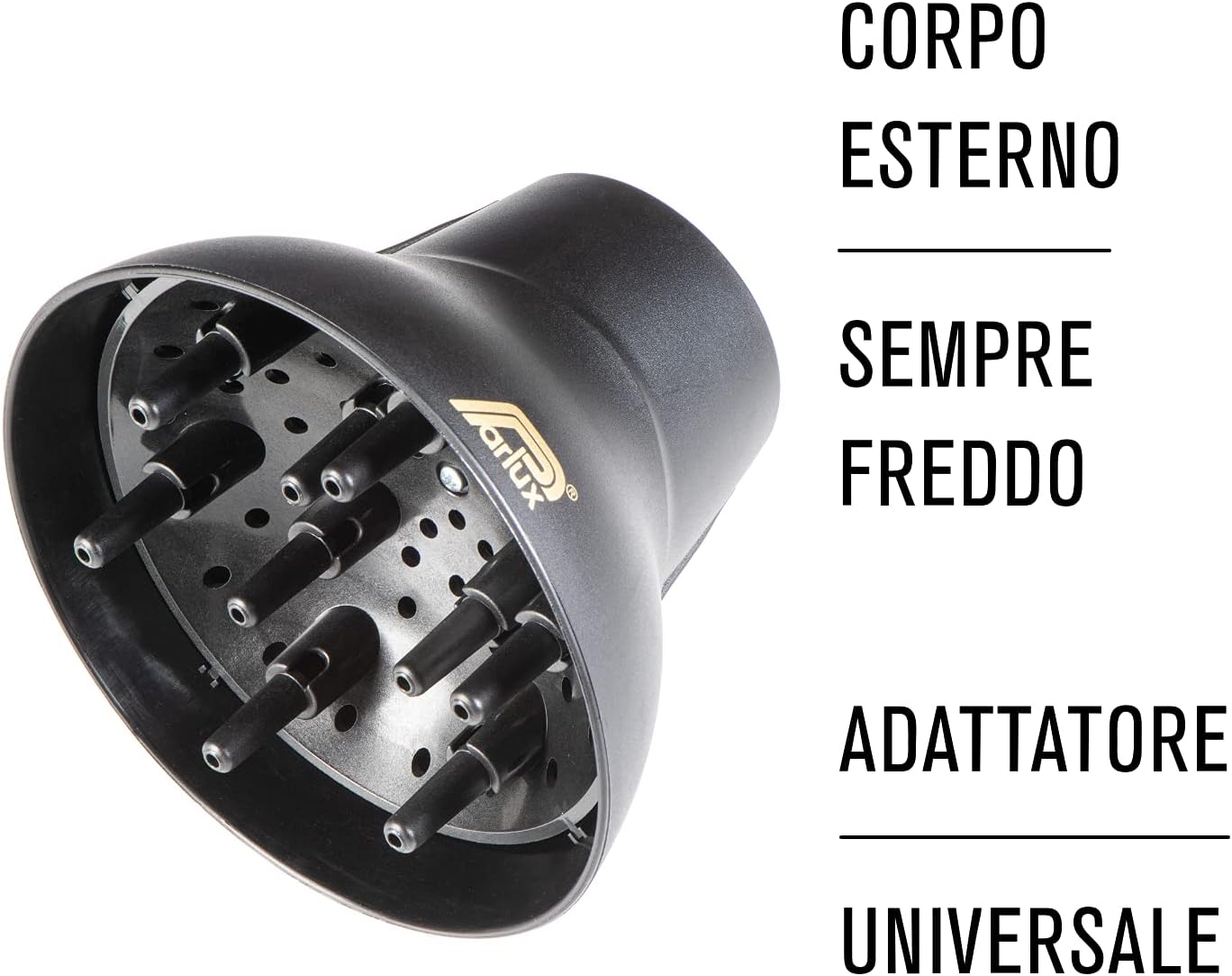 Parlux - Advance diffuseur Softstyler - noir - accessoires sèche-cheveux