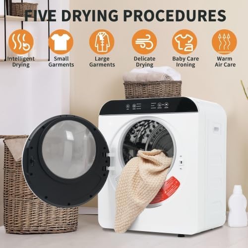 Sèche-linge mural 4,5 kg, 6 programmes, double stérilisation