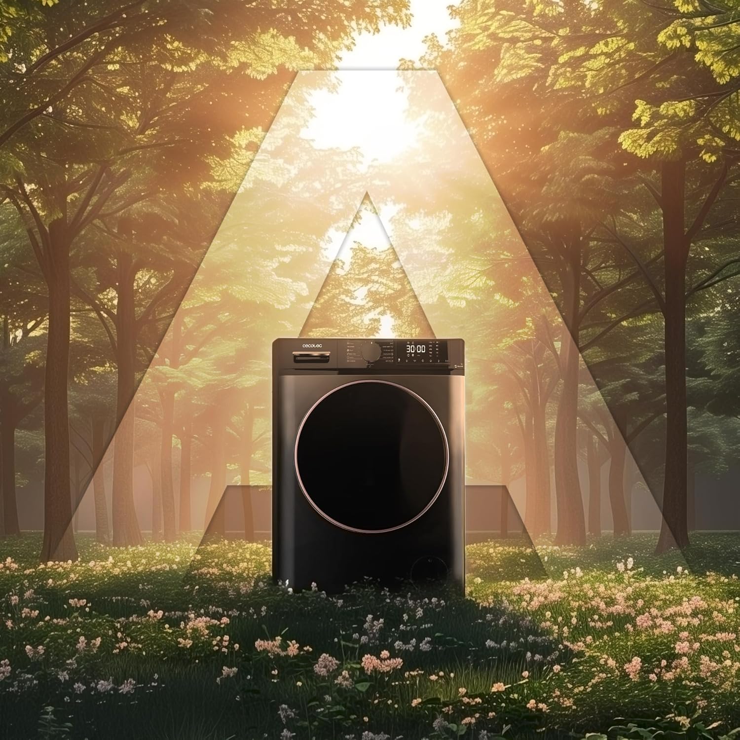 Cecotec - DressCode 10610 Inverter - 10kg - 1400 RPM, Steam Max, 15 programmes, OnSmart, Stop&Go, Drum Clean