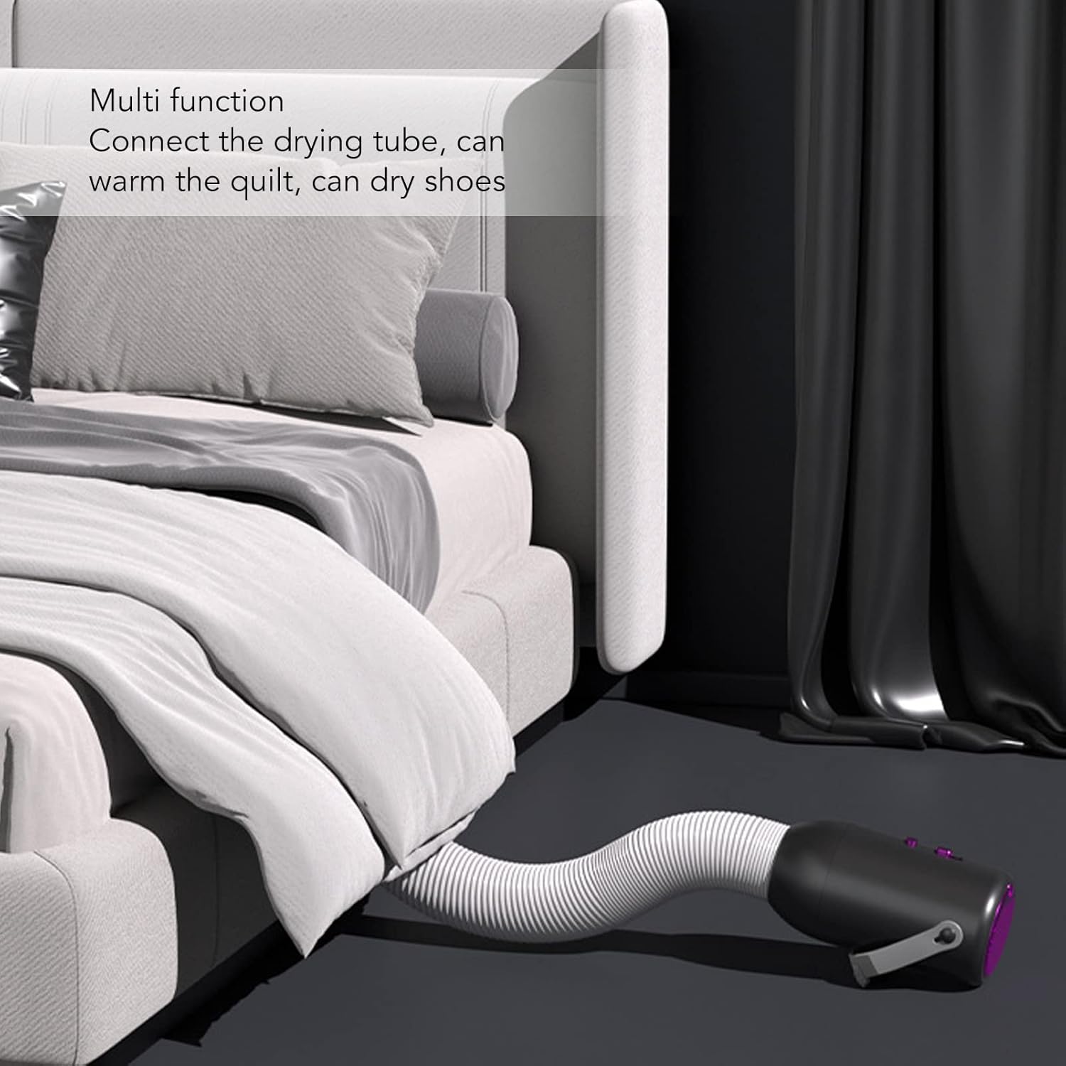 Sèche-linge portable - mini format - compact - housse tissu, électrostatique