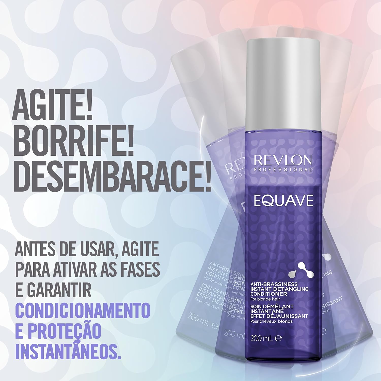 Revlon Professional - Equave Bi-Phase 200ml - Soin anti-reflets jaunes