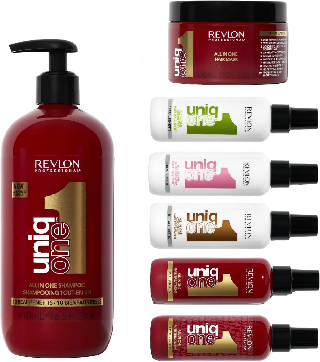 Revlon - UniqOne masque spray 150ml - soin vegan cheveux tous types