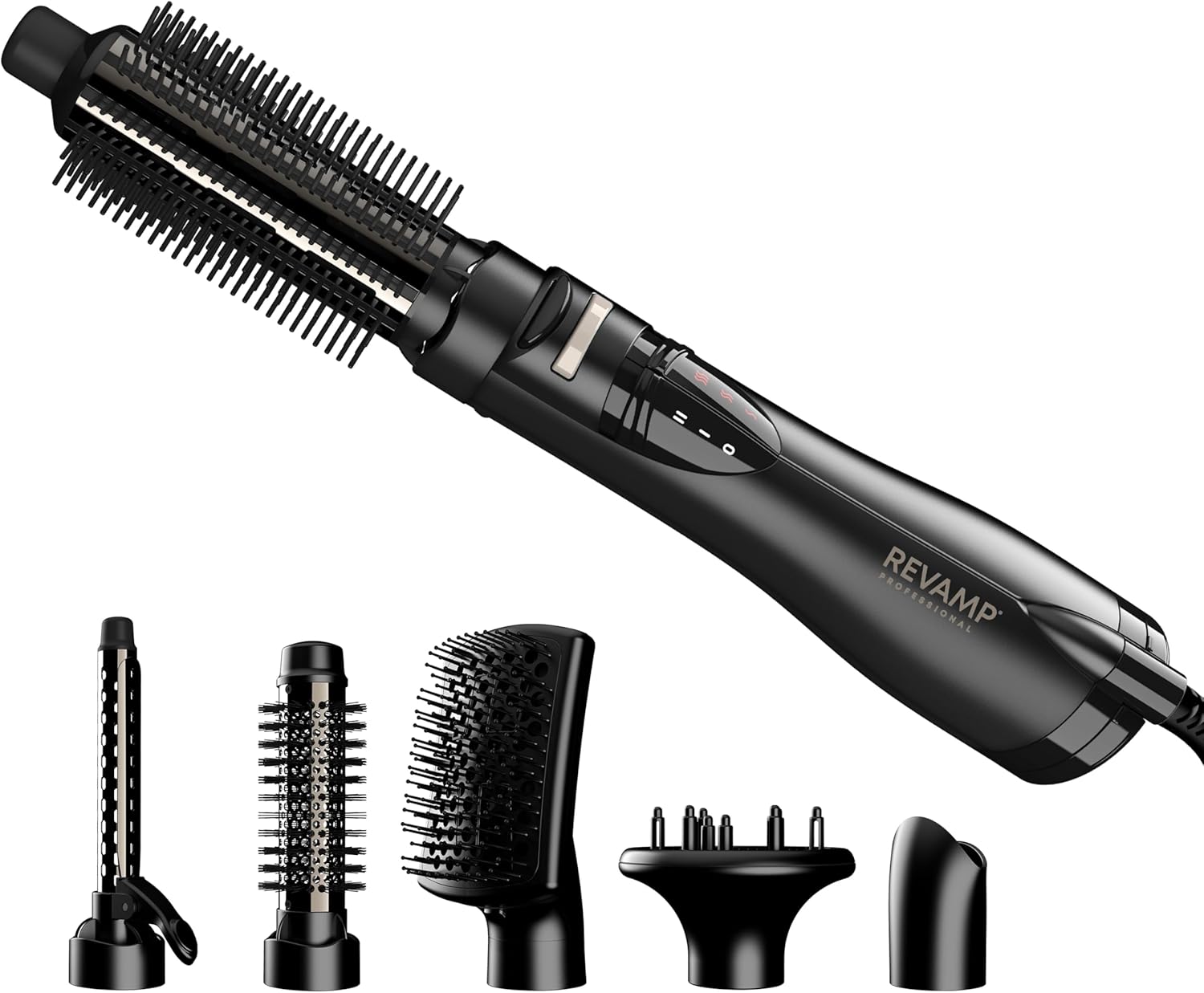 Revamp - Air Styler 6 en 1 - Brosse soufflante, lissage, volume, séchage