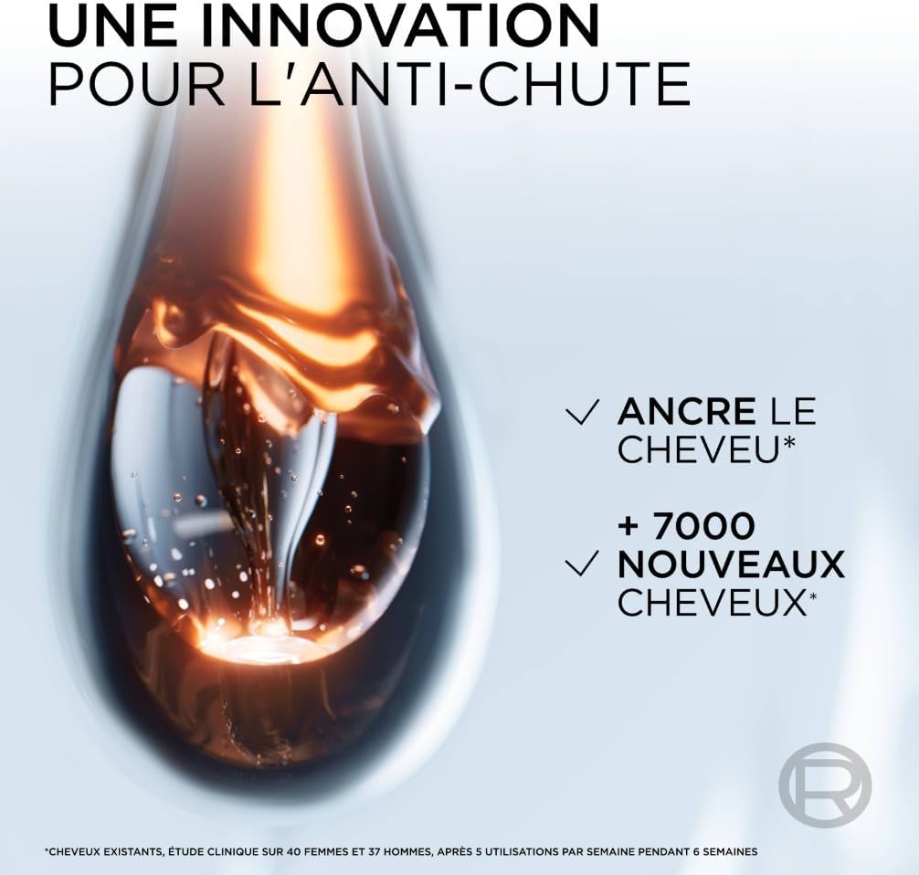 L'Oreal Paris - Elseve Fiber Booster - sérum anti-chute 6 semaines - stimule la pousse, enrichi Aminexil-R