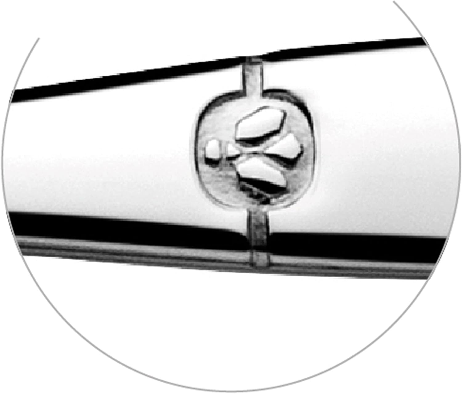 Lou Laguiole - Jet - Pelle à tarte inox 255mm, finition miroir