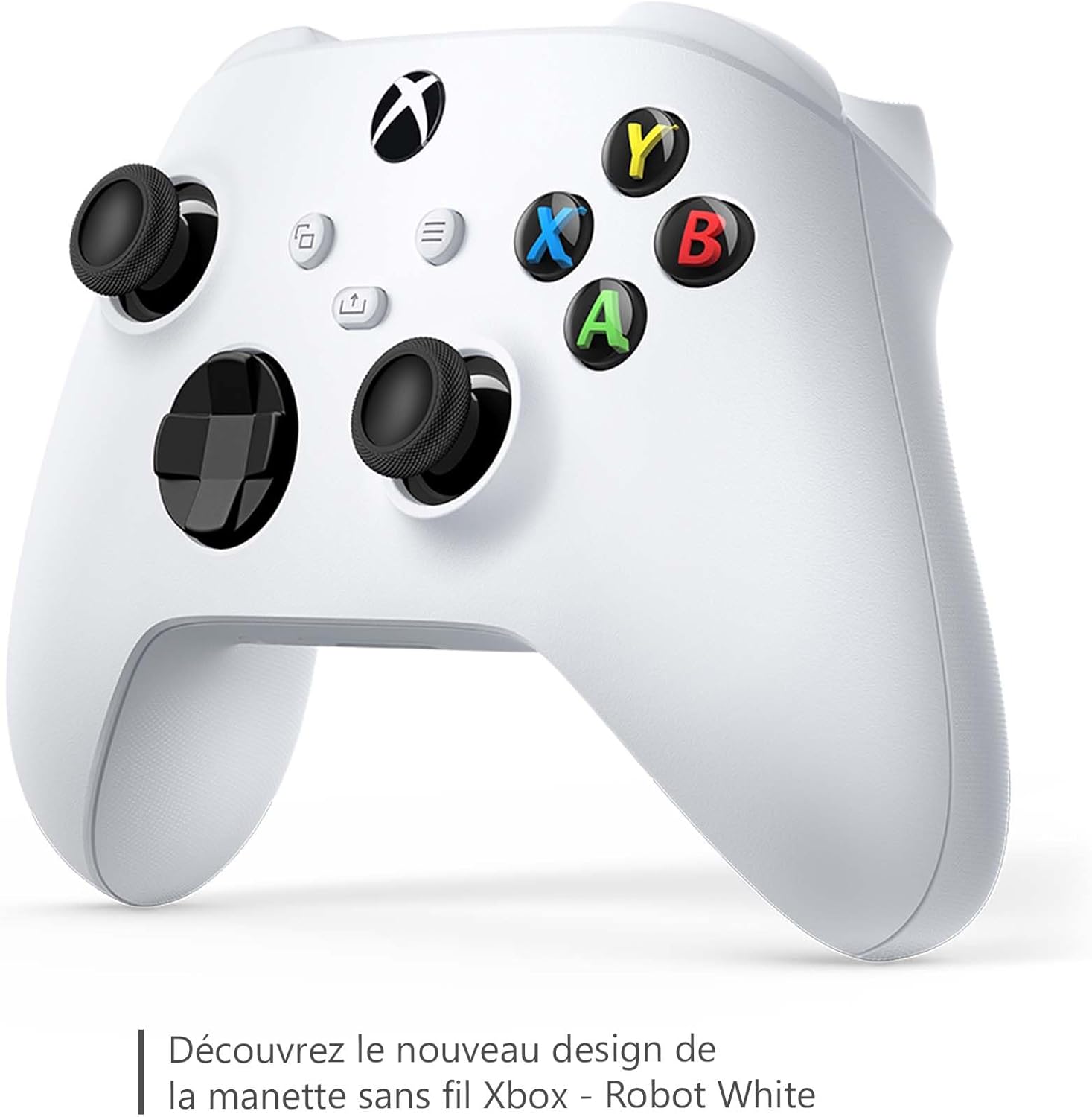 Xbox - Manette sans fil Robot White - compatibilité multi-plateformes