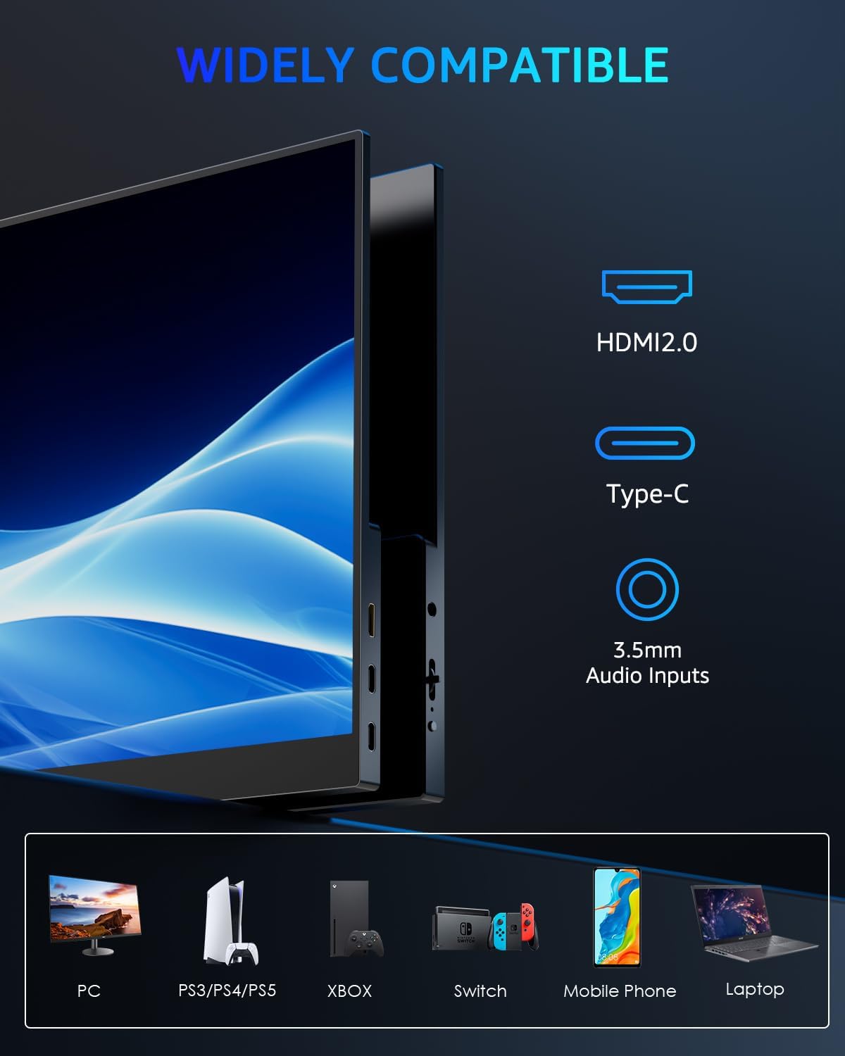 Yodoit - écran portable 16