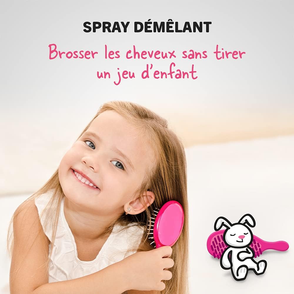 Sanosan - Spray démêlant enfants 125ml - Olive bio et protéines de lait, sans rinçage (x6)