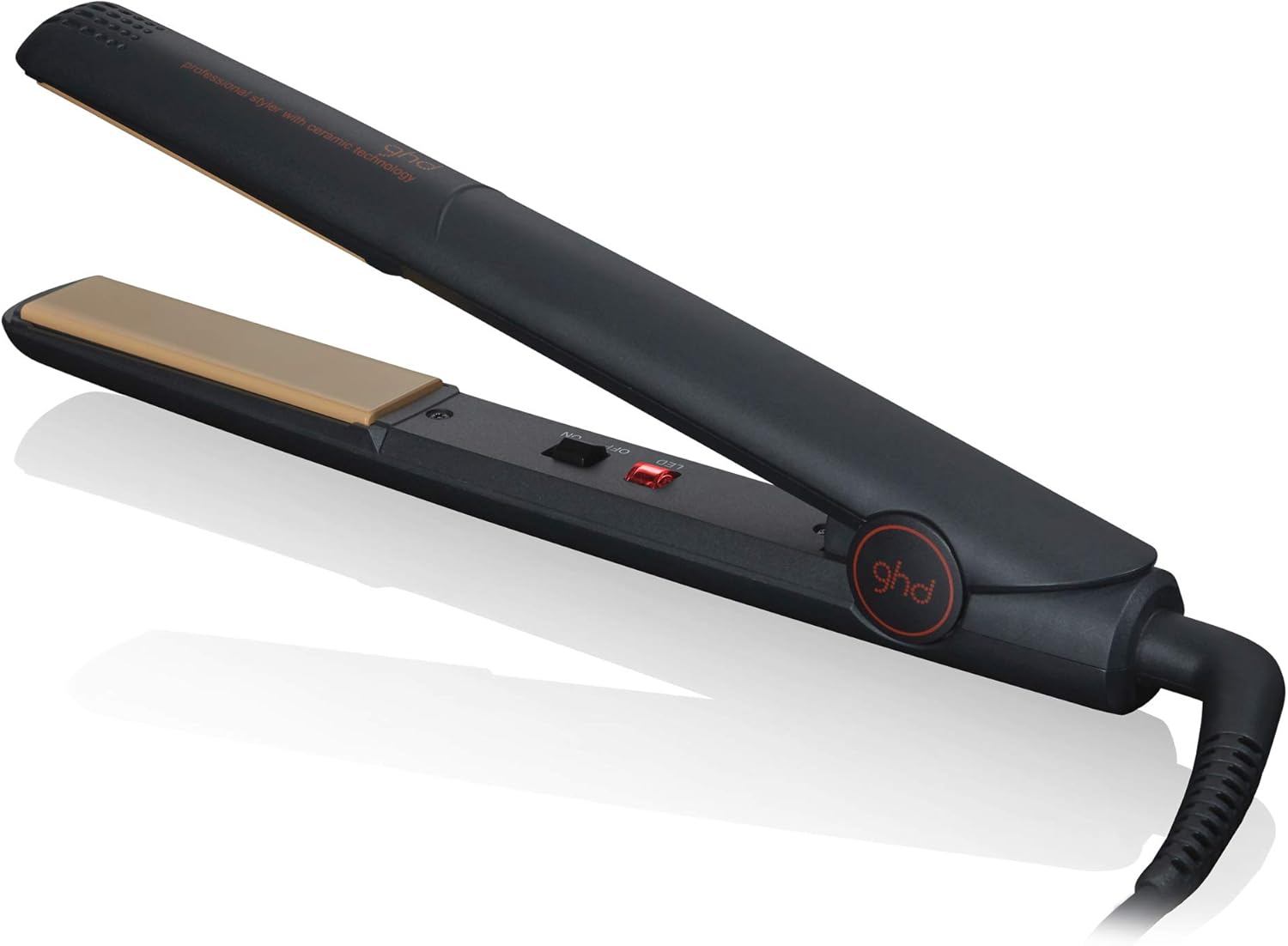 ghd - Lisseur Original - design arrondi, doux, brillant, anti-chaleur extrême