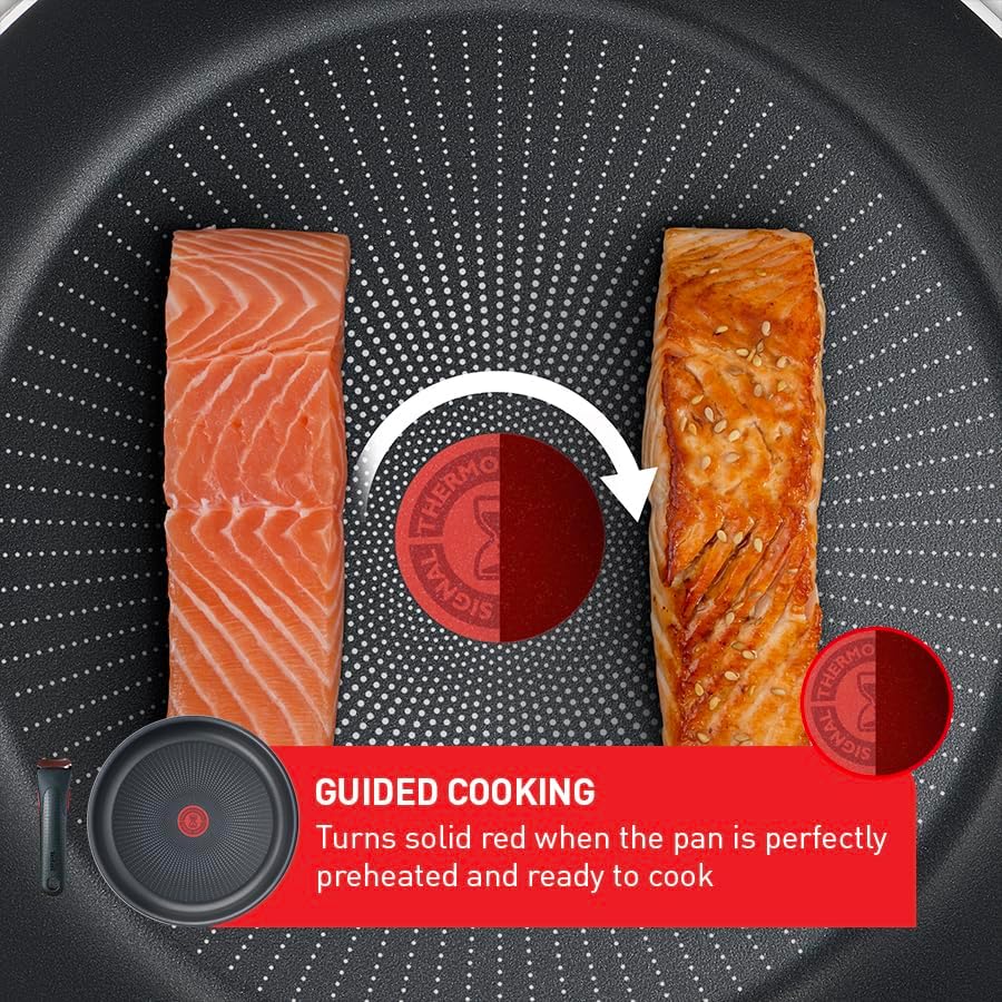 Tefal - Ingenio Easy On - 7pcs 16/18/20cm - poignées amovibles, empilable, L1599602