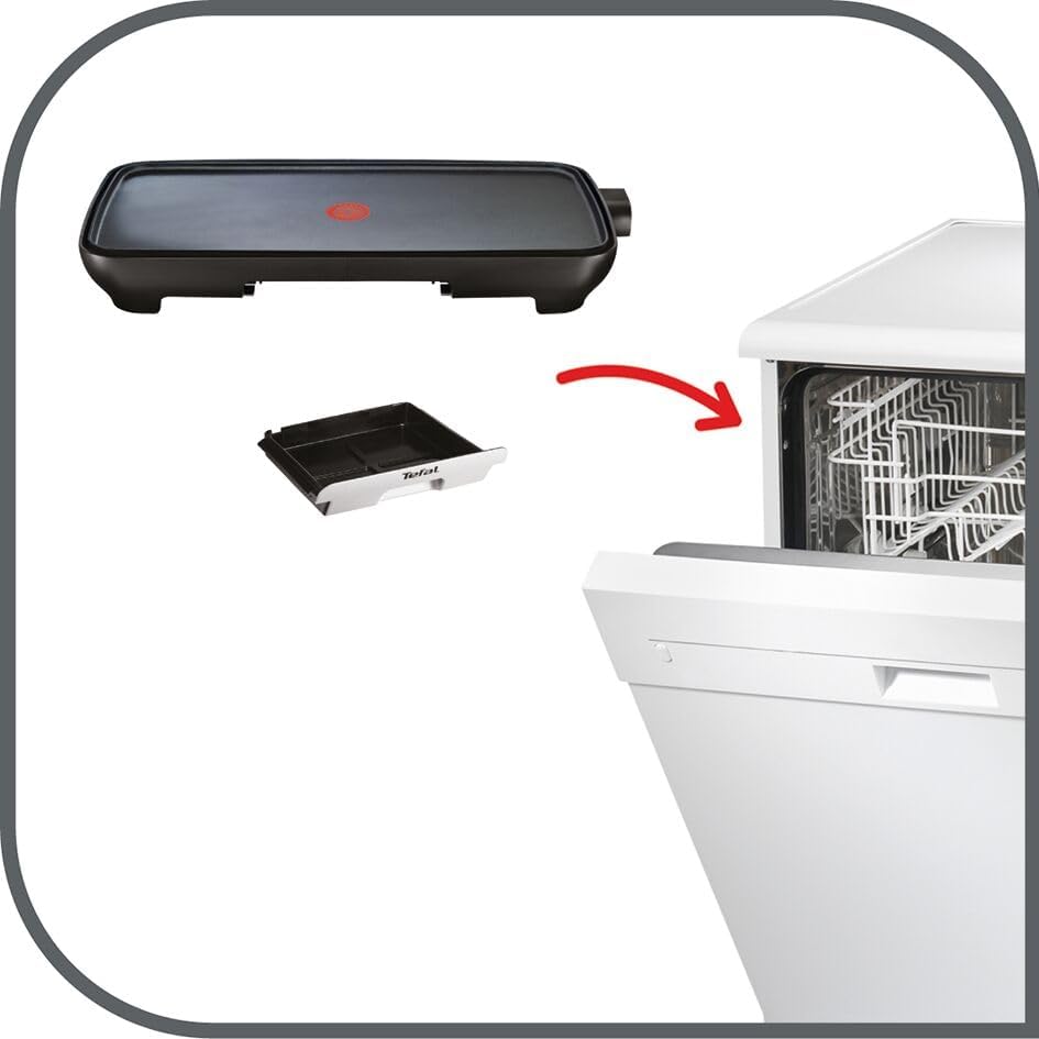 Tefal - Plancha Malaga XL - grande surface, thermostat, antiadhésif, CB501812