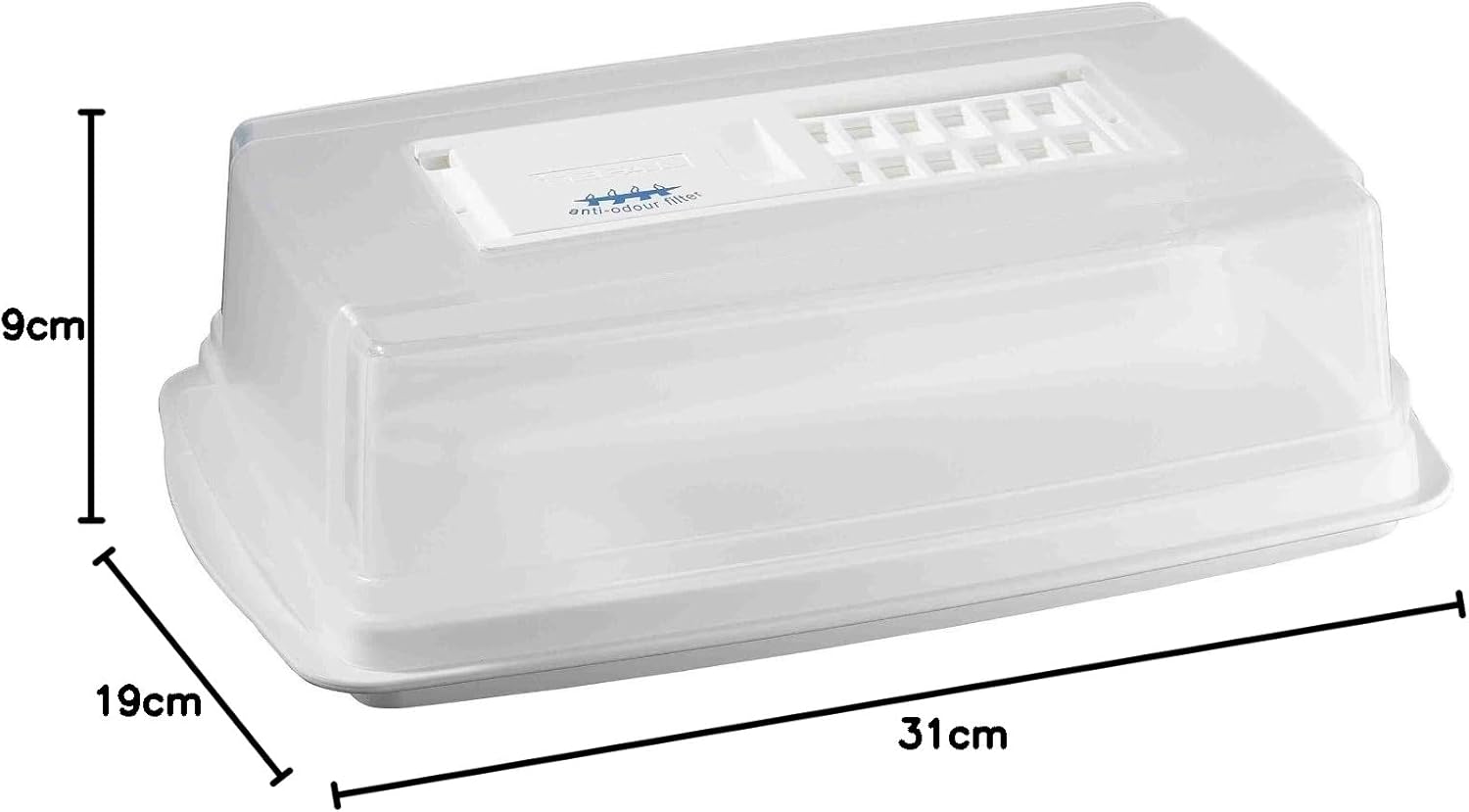 Tefal - cave à fromages petit modèle - 31x19x9 cm - filtre, fabrication française 9182012