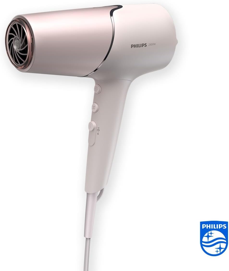 Philips - Sèche-cheveux Série 5000 - diffuseur, 9/11mm - ThermoShield - BHD530/20