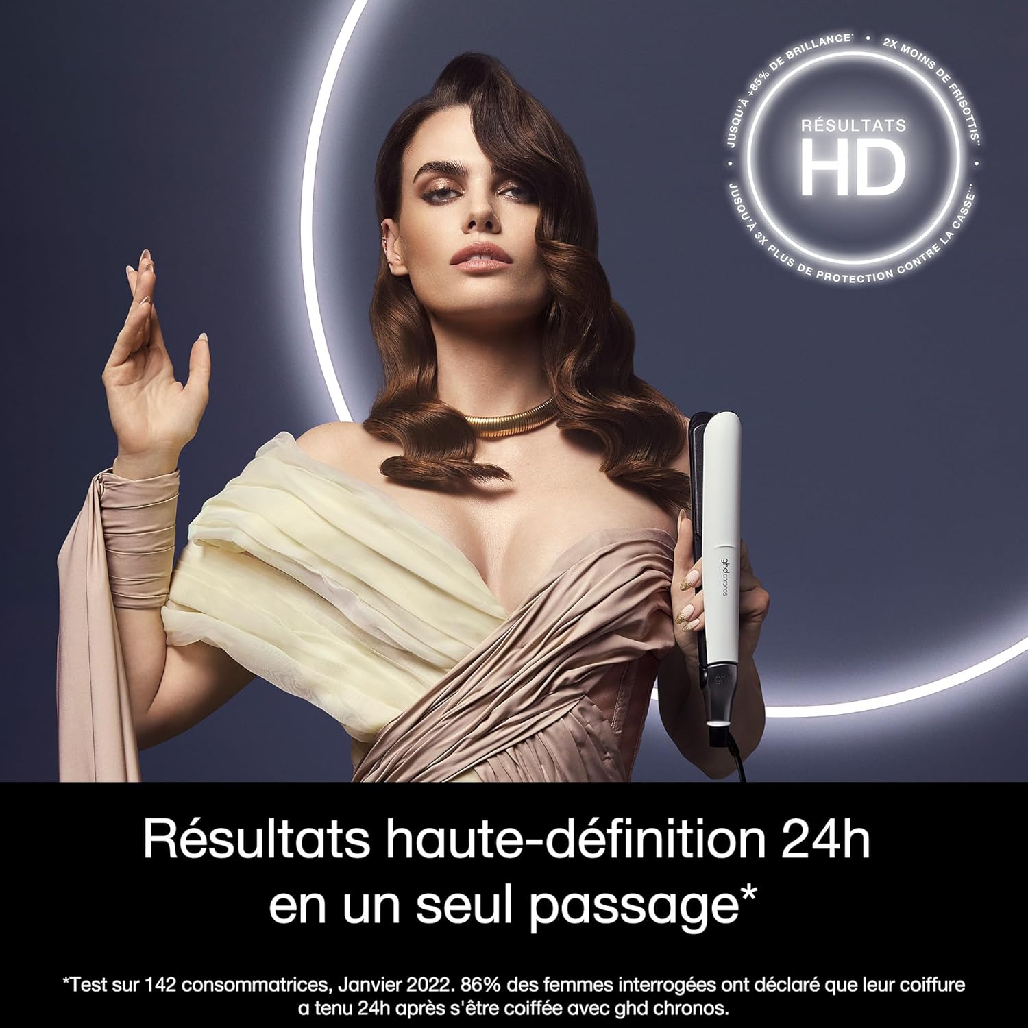 ghd - Chronos - lisseur professionnel, rapide, brillant, anti-frisottis