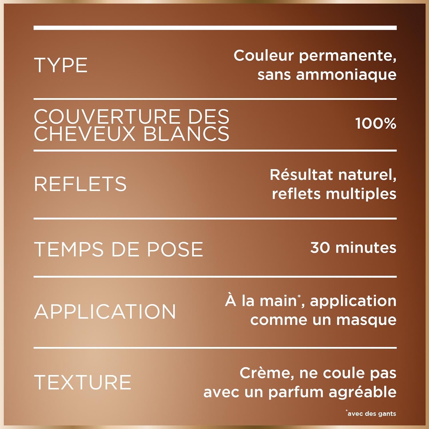 Garnier - Coloration Good - 7.43 - sans ammoniaque, 90% naturel, couvre 100% cheveux blancs
