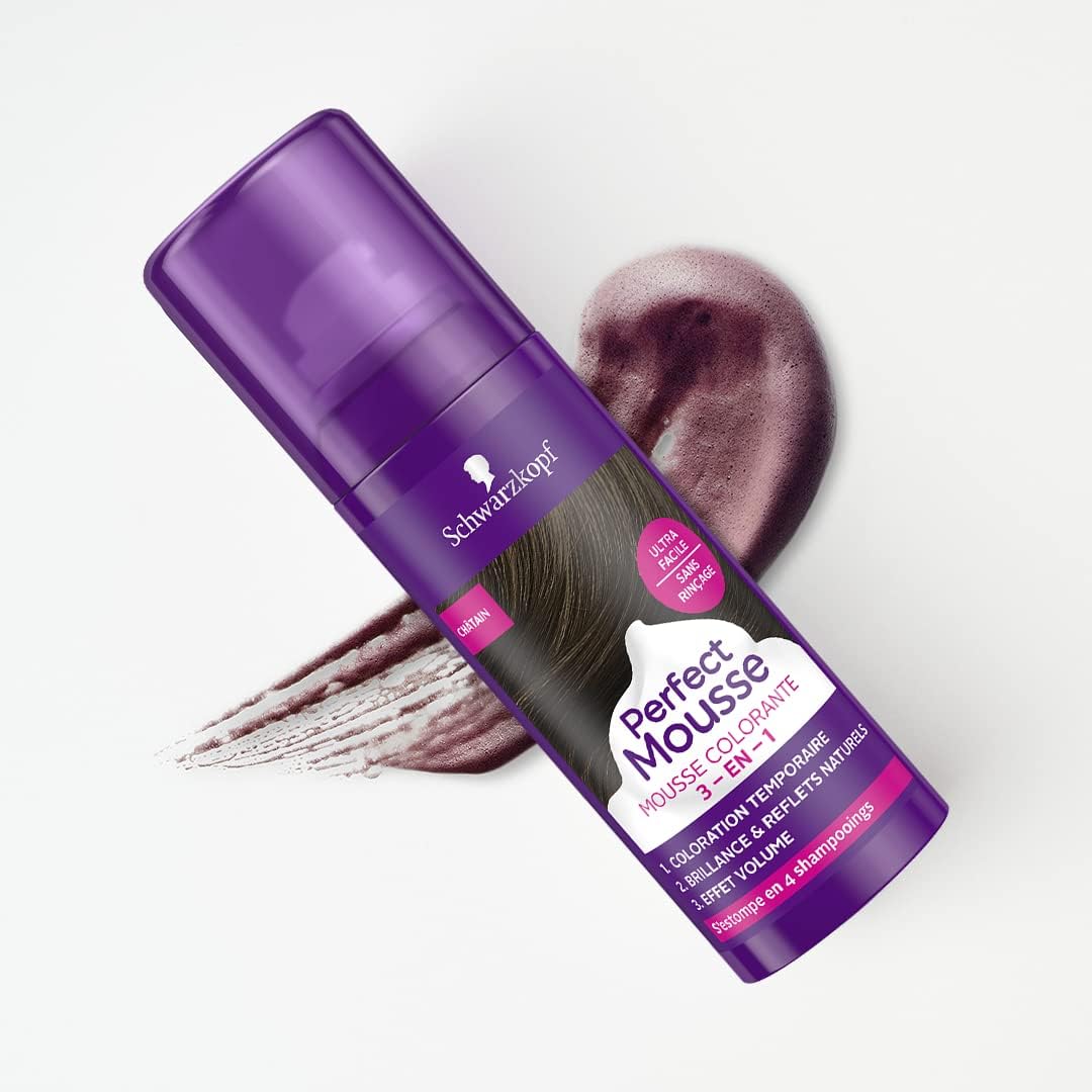 Schwarzkopf - Perfect Mousse - mousse sans ammoniaque, soin naturel - Choco Brownie 365