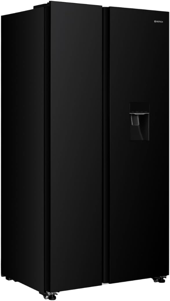 GEDTECH - réfrigérateur multi-portes 510L, eau, noir - GSBS510BL
