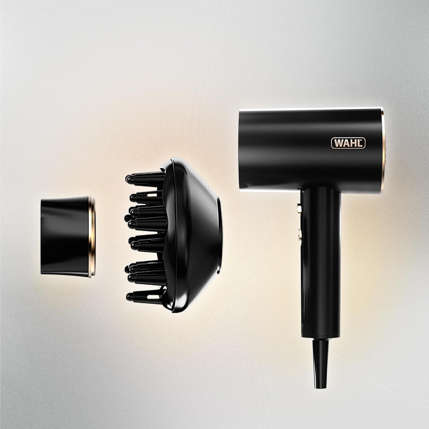 WAHL - Ionic Flow - compact, léger, puissant, séchage rapide, sans frisottis