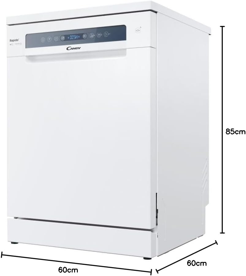 Candy Lave-vaisselle série CF, 14 couverts, 60x82 cm, contrôle à distance, CF 4C6F0W
