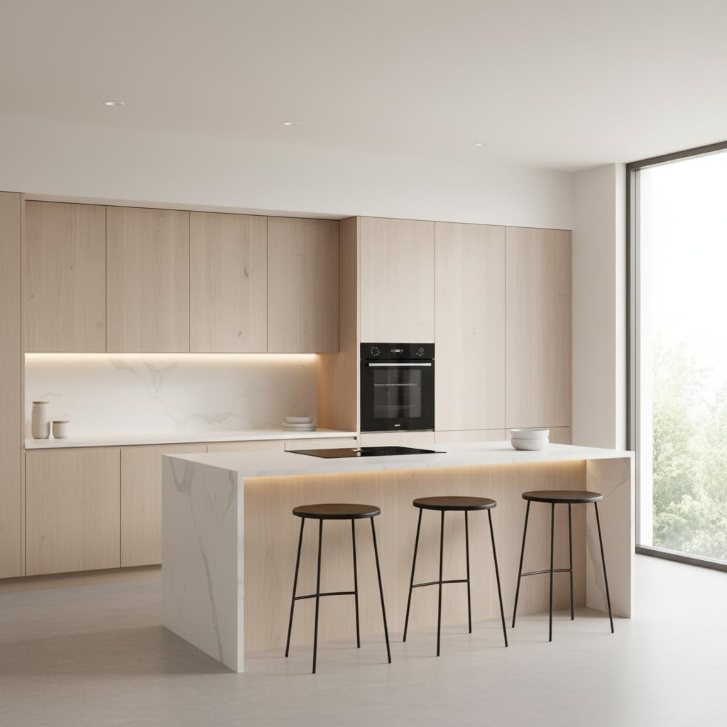 Haier - Four multifonction Série 2, 70L, pyrolyse, Airfry, HWOS2BFA2P5A