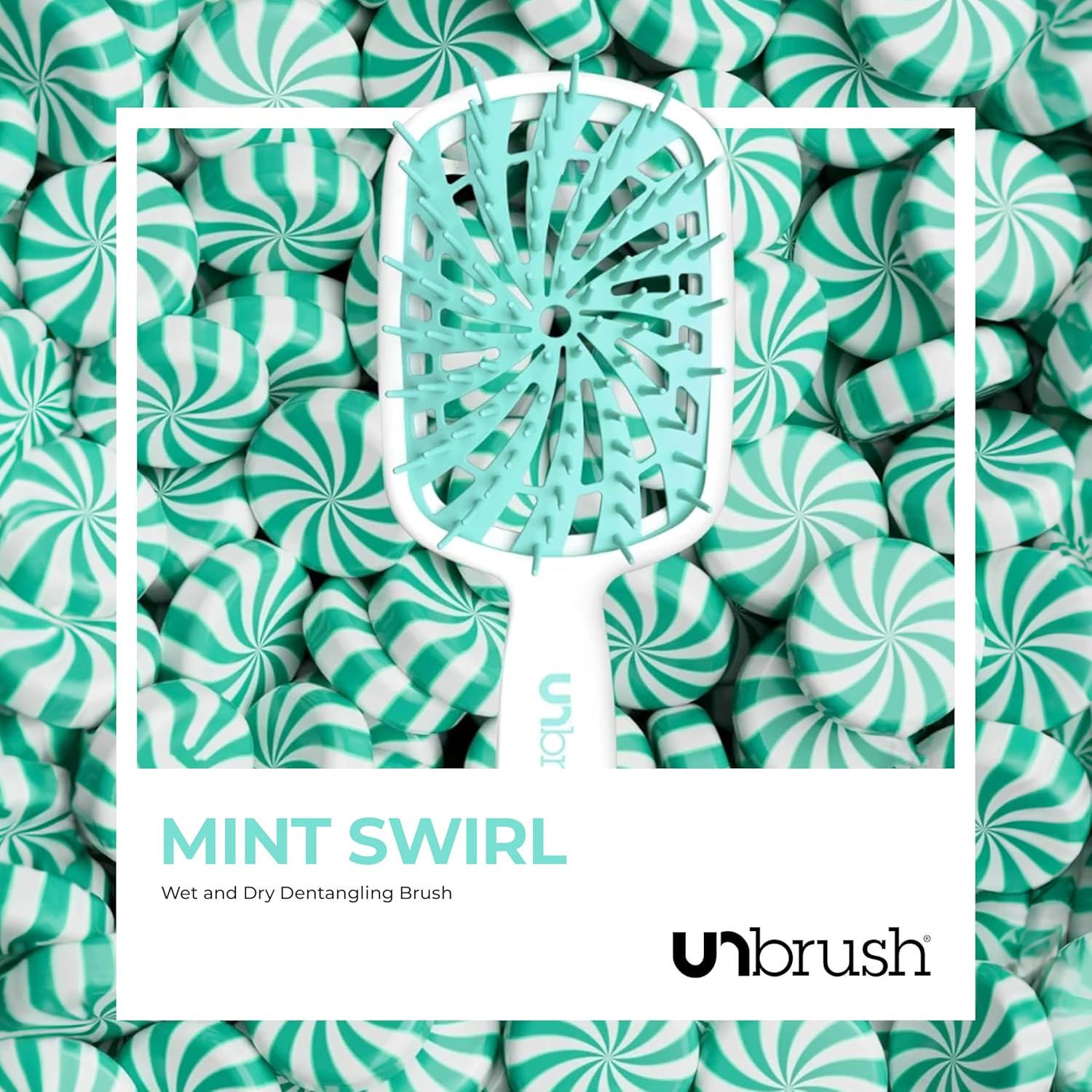 FHI Heat - UNbrush Plus - ultra légère - 84 poils UltraFlex, démêle cheveux mouillés/secs