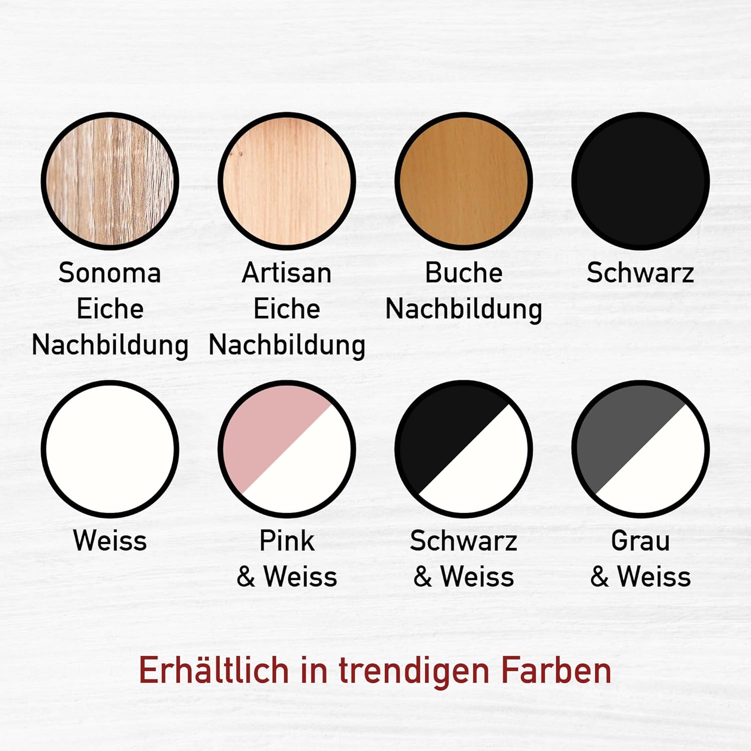 Inter Link - Vitrine murale Pinkruby 80x60x9,5cm - 4 étagères, 5 compartiments