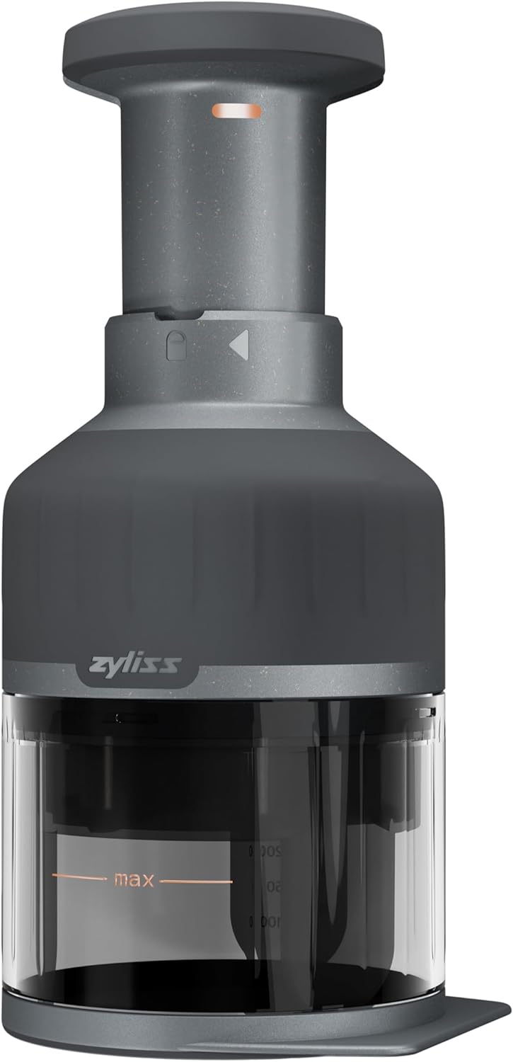 Zyliss - Zick Zick 3 - hachoir manuel inox - pour légumes et herbes