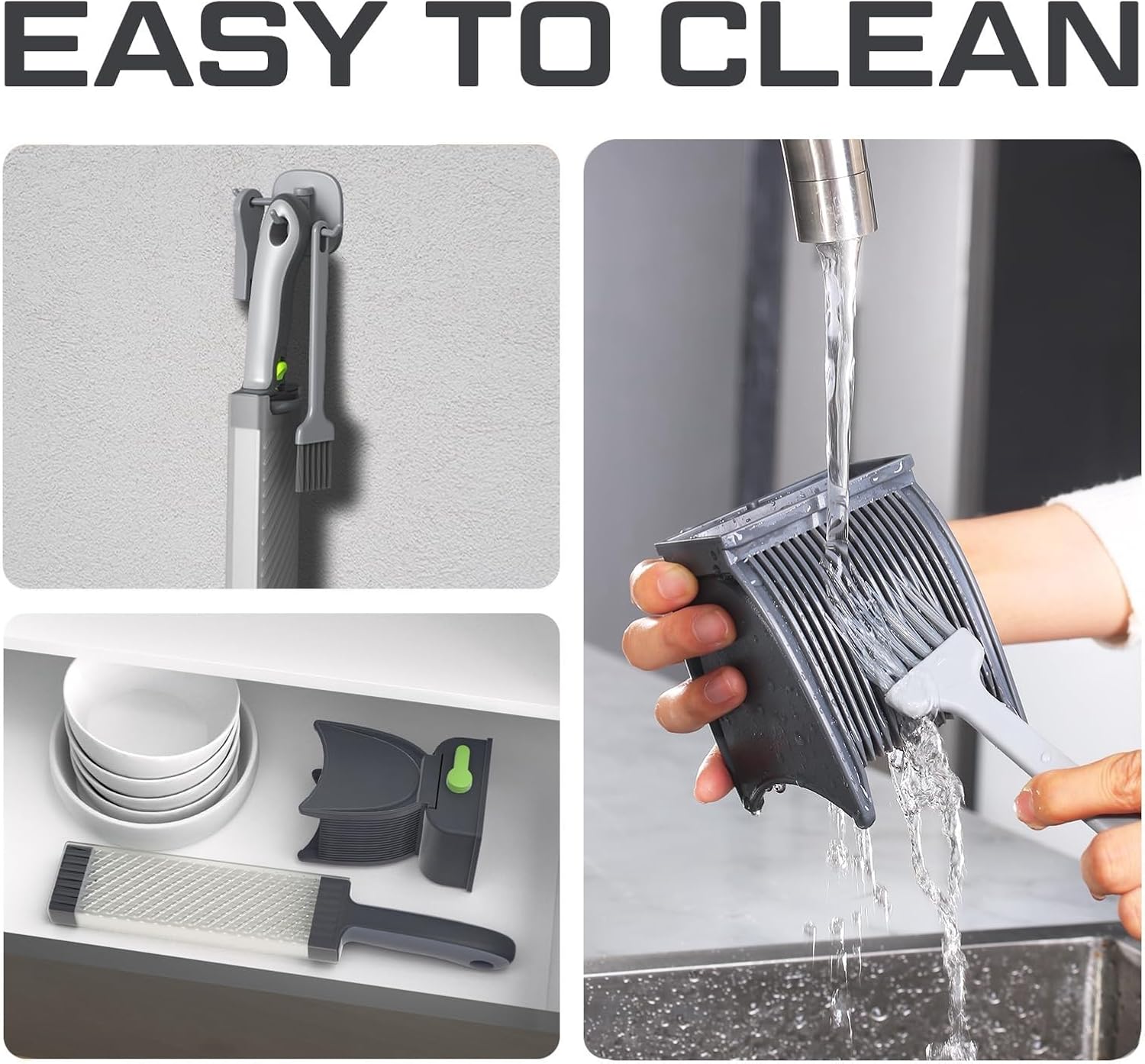 Trancheuse à viande manuelle - épaisseur réglable 2/4 mm - accessoires inclus