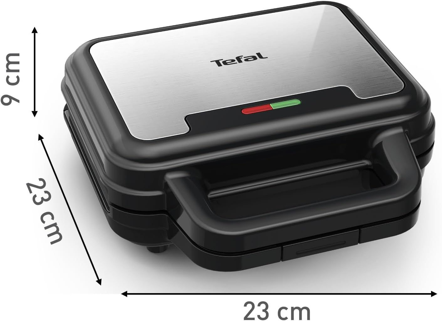Tefal - UltraCompact 3-en-1 - compact - gaufres, sandwichs, paninis, 700W - SW383D10