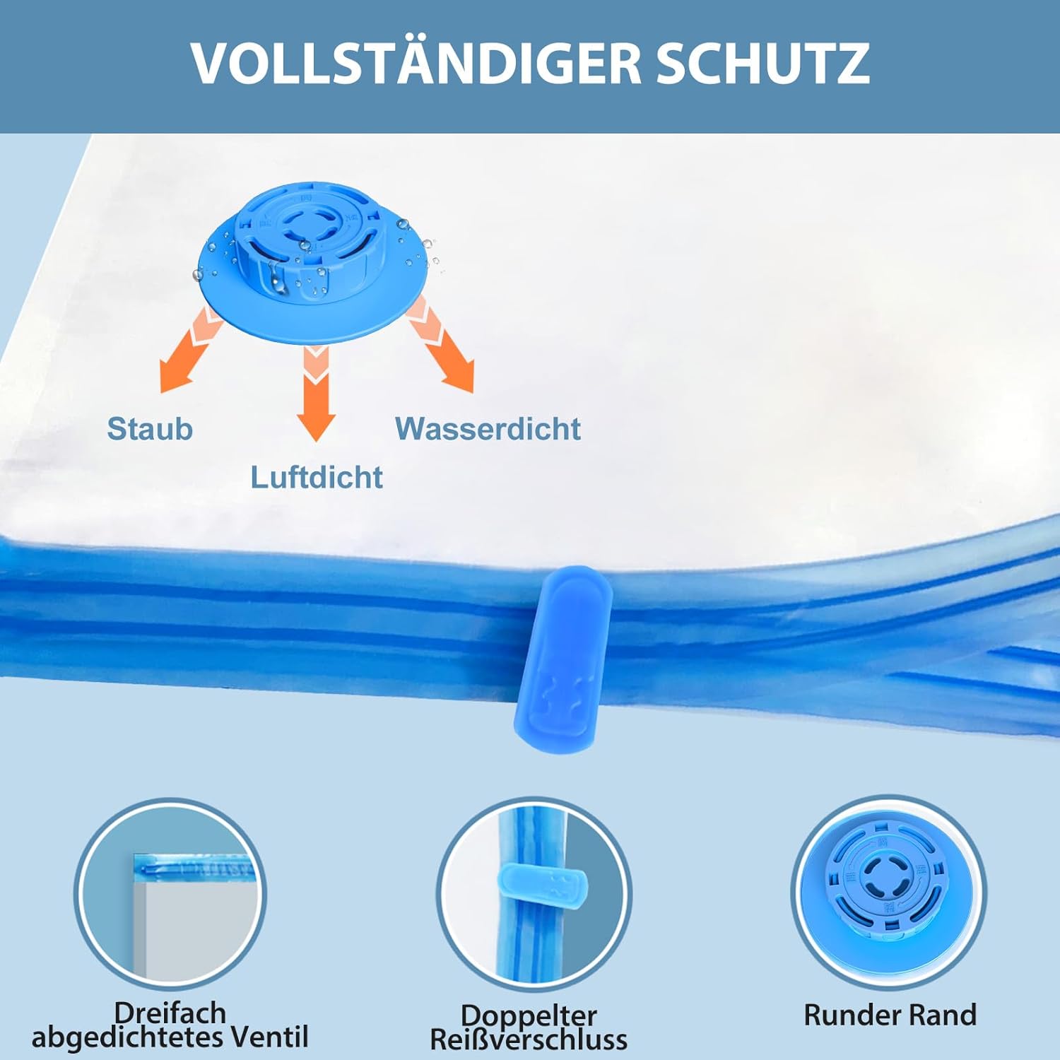 Sacs sous vide vêtements - lot de 15 - grandes tailles, pompe électrique, compression rapide, anti-poussière