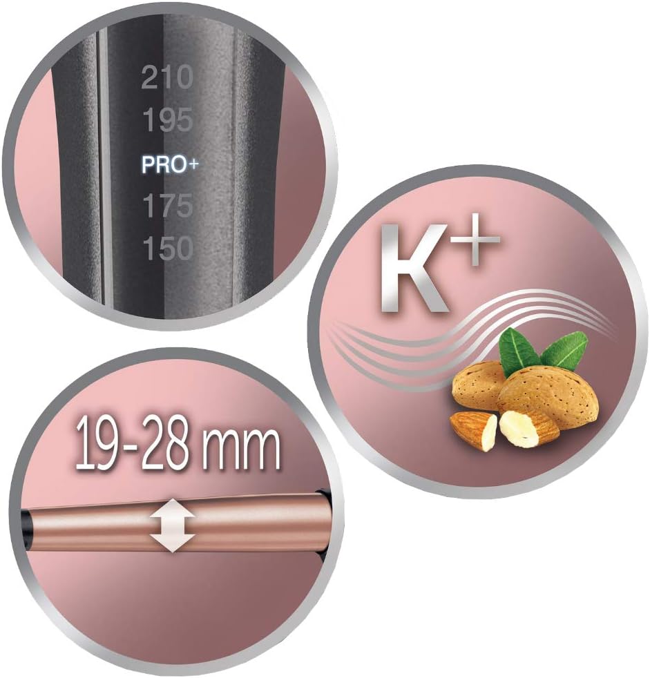 Remington - Keratin Protect - 19-28mm - Céramique, contrôle digital, soin keratine - CI83V6