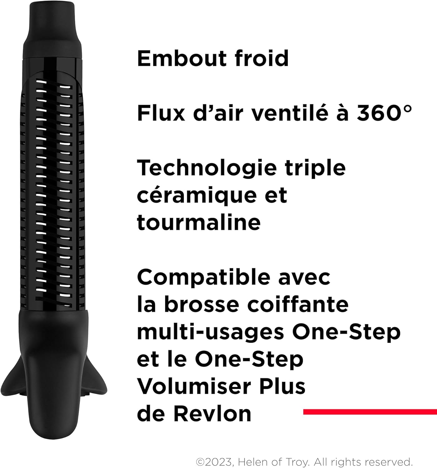 Revlon - boucleur ventilé One Step 360° - design ergonomique, coiffage rapide