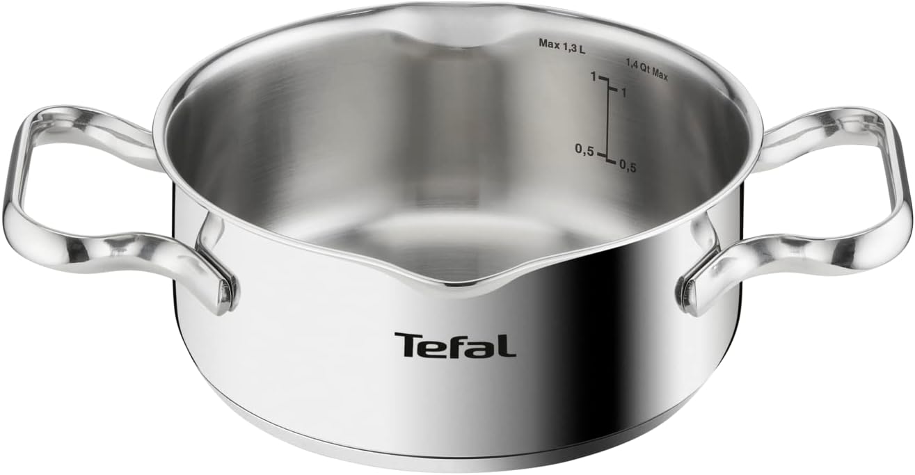 Tefal - Duetto A7054 - faitout 16cm inox induction, couvercle filtrant