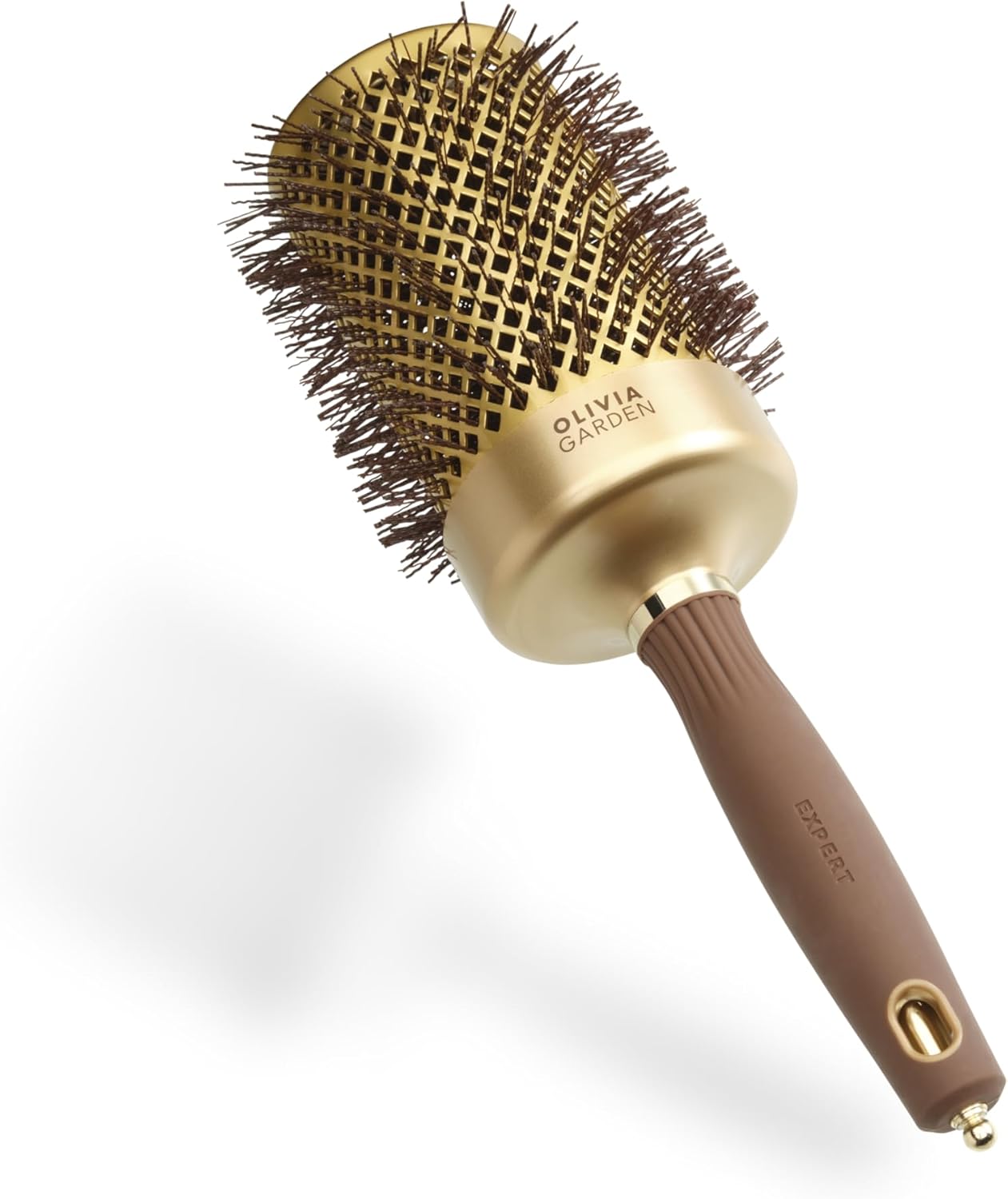 Olivia Garden - Expert Blowout Shine - brosse ronde céramique  - antistatique, effet brillant sans frisottis
