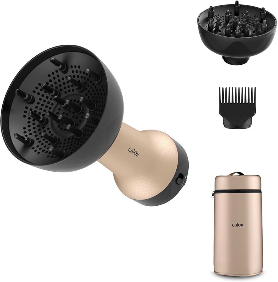 Calor - Curl Harmony - Sèche-cheveux diffuseur 3-en-1, cheveux bouclés, redefine et sublime - CV7D30C0